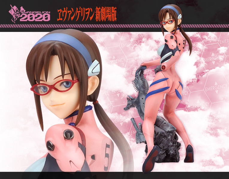 《福音战士新剧场版》真希波手办 妹子翘臀吸睛